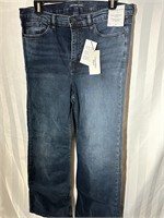 New Calvin Klein hig rise flare jeans sz 31