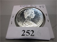 1965 Canada silver dollar .800