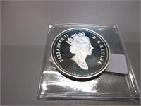 1992 Canada silver dollar .925