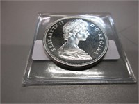 1967 Canada silver dollar .800