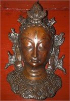 L - THAI BUDDHA HEAD 10"T (R2)