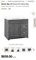 New Glacier Bay Vanity -retails for $640+tax-