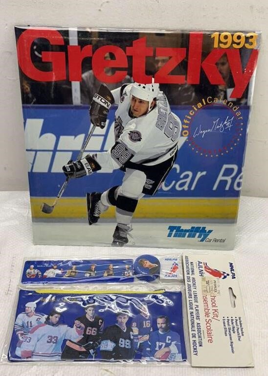 Wayne Gretzky Calendar & School Kit (sealed)