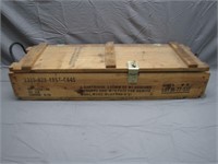 Vintage Wooden Military Box/Crate