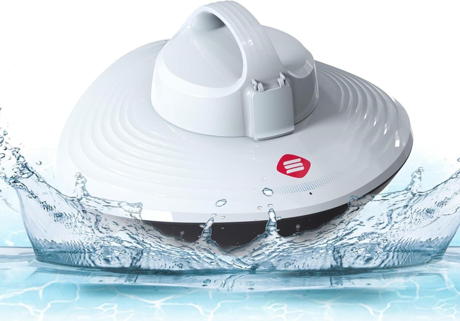 Cordless Pool Vacuum - Auto-Docking Water Cleaner