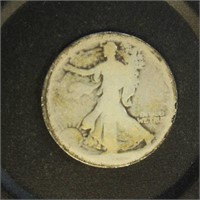 US Coins 1916 Walking Liberty Half Dollar, circula