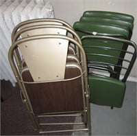 (7) Folding Chairs
