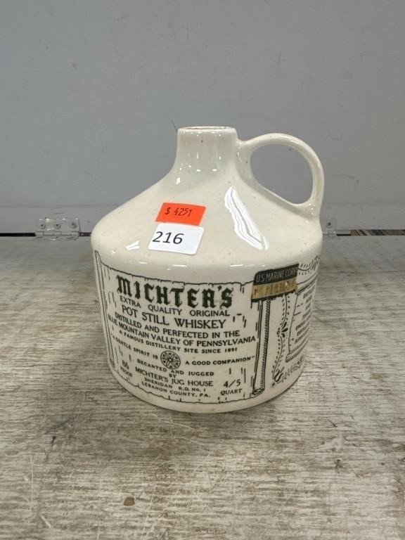 Michter's Whiskey Jug