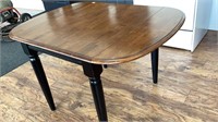 Compact size drop leaf table, measures 30 x 36