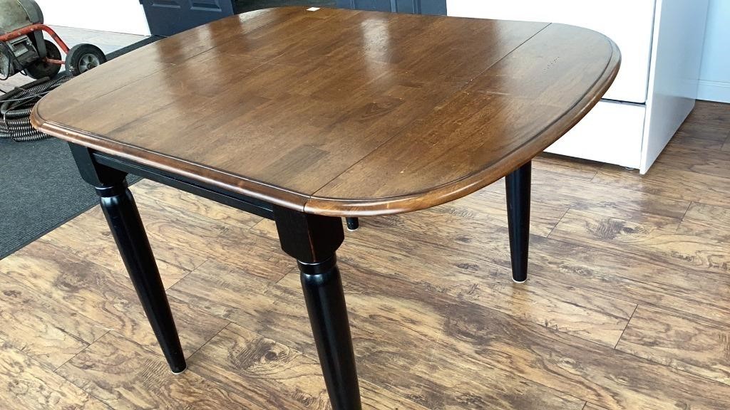 Compact size drop leaf table, measures 30 x 36