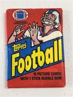 1982 TOPPS FOOTBALL UNOPENED PACK