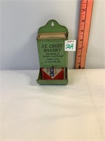 St. Croix Bakery Matchbox Holder