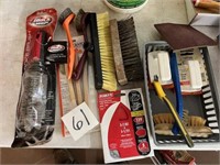 Brushes, sanding sheets