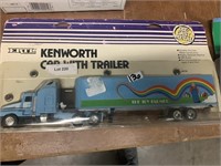 KENWORTH CAR WITH TRAILER