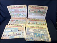 Vintage 1960's Peanuts newspapers