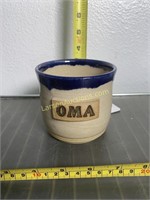 OMA CB ceramic stoneware mug
