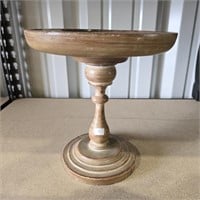 Large Southern Living Footed Pedestal Candle Stand