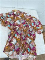 2 pcs- vintage button up shirts - will need washed