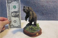 5" Grizzly Bear Figure poly