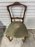 Victorian Hand Stitched Bottom Chair