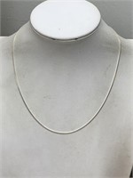 NEW STERLING SILVER CHAIN NECKLACE