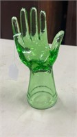 Green Glass Hand