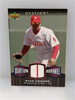 2006 Upper Deck Ovation Apparel Ryan Howard Relic