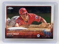 2015 Topps Chrome Mike Trout #51