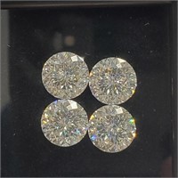 $500  Moissanite (Test Like Diamonds, Looks Better