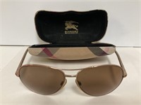 Sunglasses & Case Marked Burberry