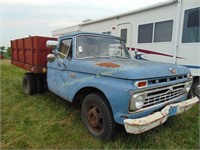 1966 FORD F350 GRAIN TRUCK 9.5' BED 71K