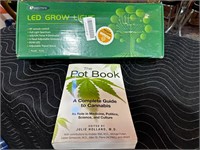 LED Grow Light & Pot Book