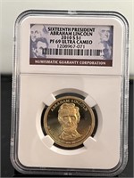 2010S Lincoln Dollar NGC PF 69 Ultra Cameo