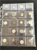 20 Assorted Silver Foreign Coins