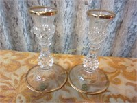 Crystal Candleholders