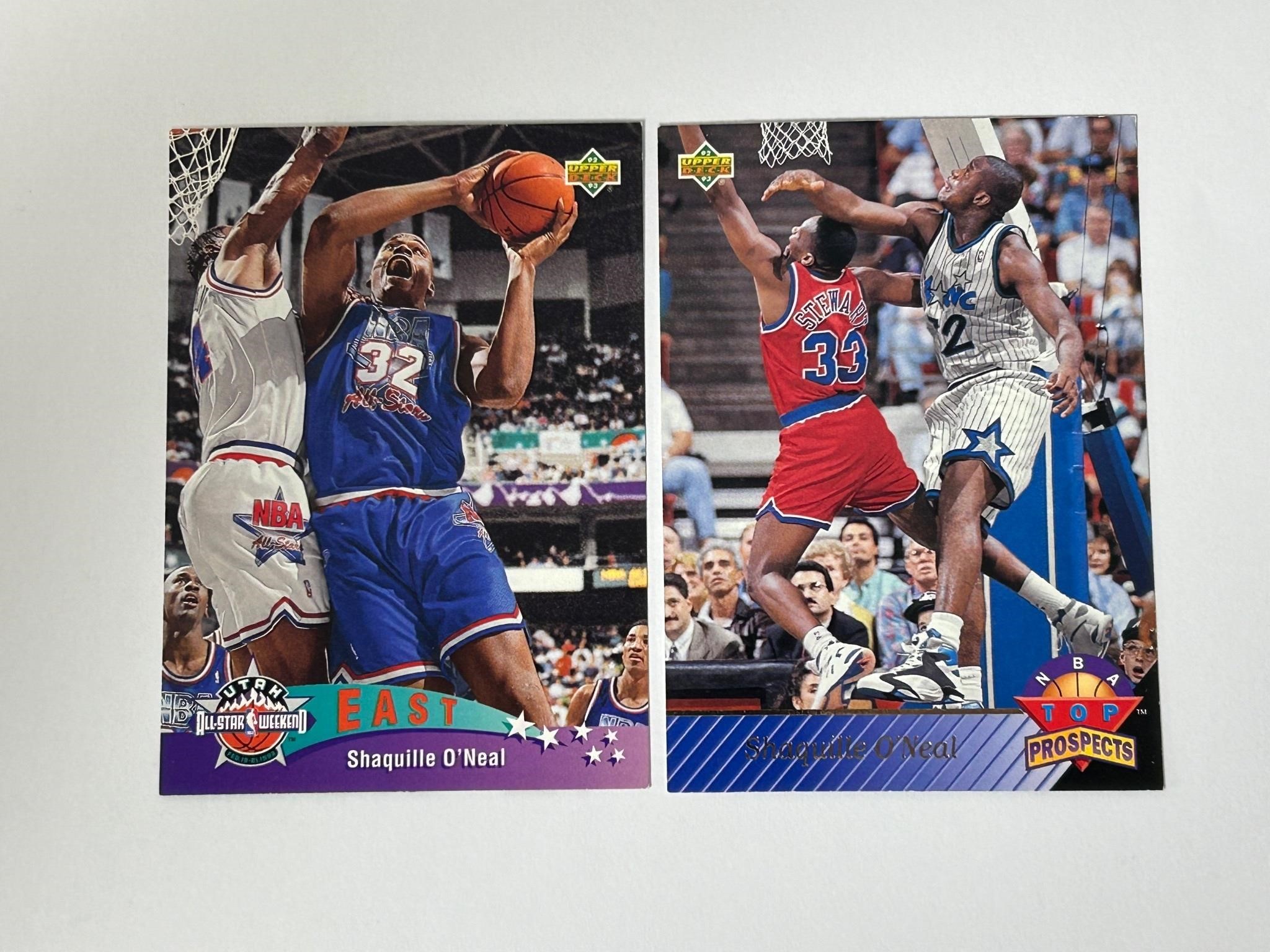 1992 UD Shaquille O’Neal Rookie Cards