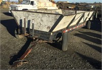 Custom 12'x8' Electric Dump Compost Cart