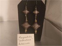 Magnetite Lodestone earrings