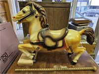 Vintage Plastic Horse Jumper- Marked EA- Body
