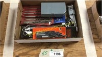 Drill bits, wrench set