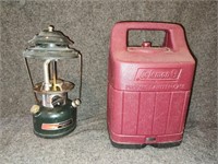 Coleman Propane Lantern Case and Lantern