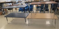 (4) Classroom style Tables W/ Adjustable Height
