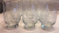Holiday Drinking Glasses- Set of 6