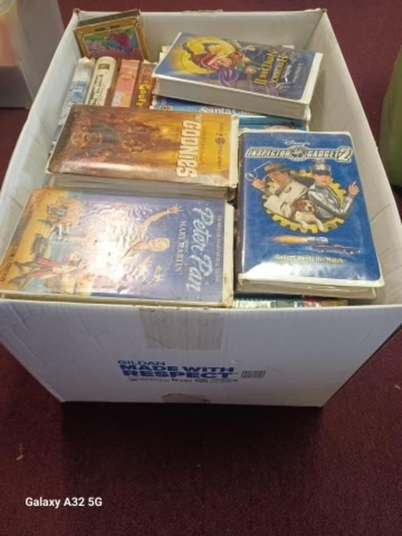 50 plus Mostly Disney VHS Tapes