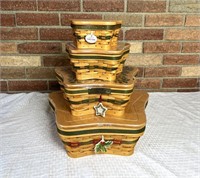 VINTAGE LONGABERGER STAR BASKETS