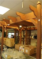lighted in store display Pergola, approx.