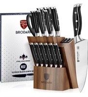 Brodark 15 piece knife set ($150 value)