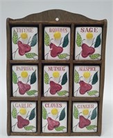 I Love Lucy Spice Rack TV Prop W/ Letter