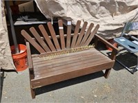 HANDMADE WOODEN BENCH