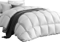 SEALED-White Goose Down Comforter 600TC